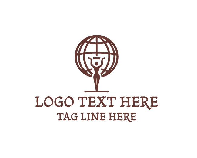 Atlas Globe Travel Logo