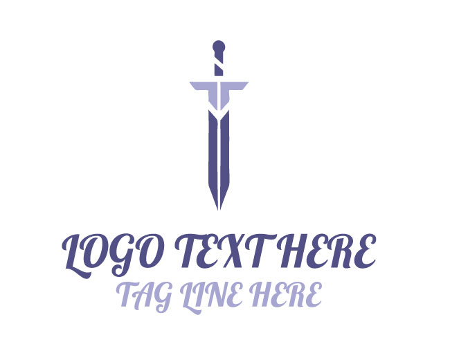 Unique Sword Logo