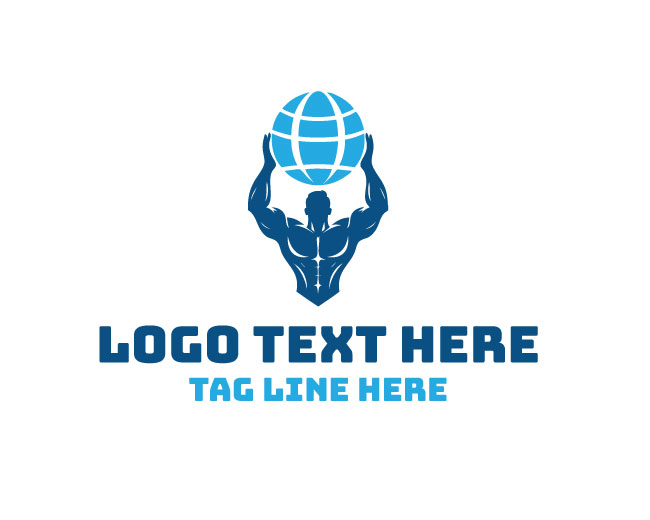 Atlas Globe Lifting Logo