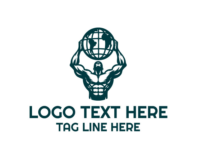 Atlas Globe Brand Logo