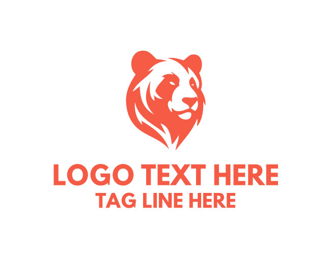  Panda Happy Mascot Logo