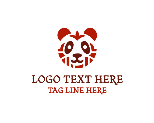 Cute Panda Logo