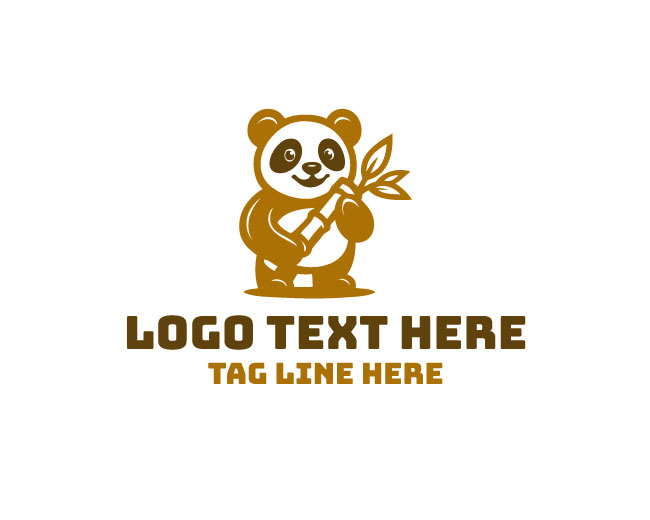 Panda Bamboo Logo