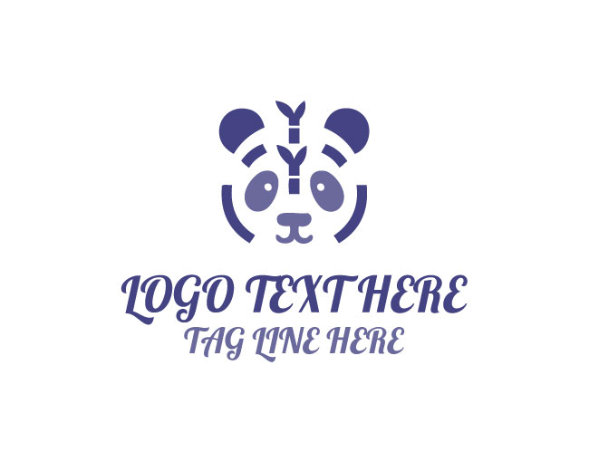 Panda Abstract Logo