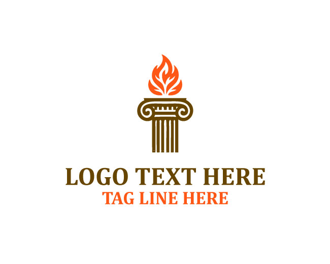 Pillar Torch Heritage Logo