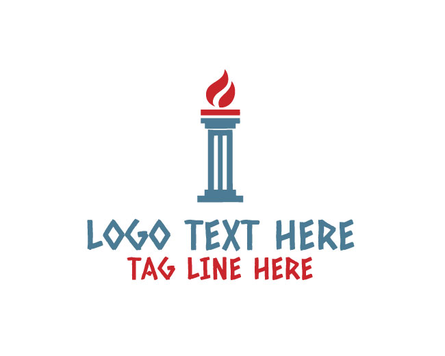 Royal Pillar Torch Logo