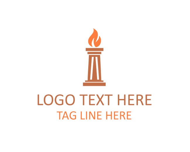 Pillar Torch Honor Logo