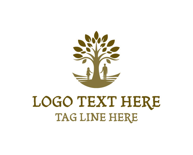 Father Daughter Tree Logo