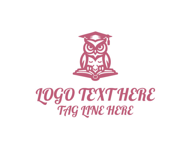 Educated Owl Wisdom Logo