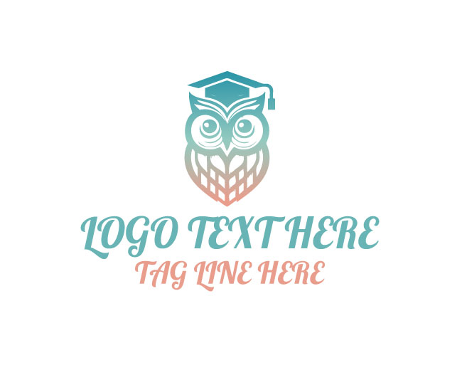 Educated Owl Education Brand Logo
