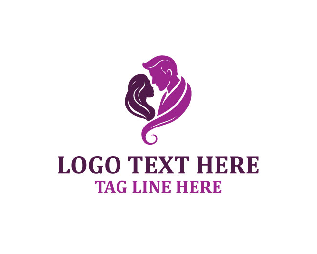 Father Daughter Family Joy Logo