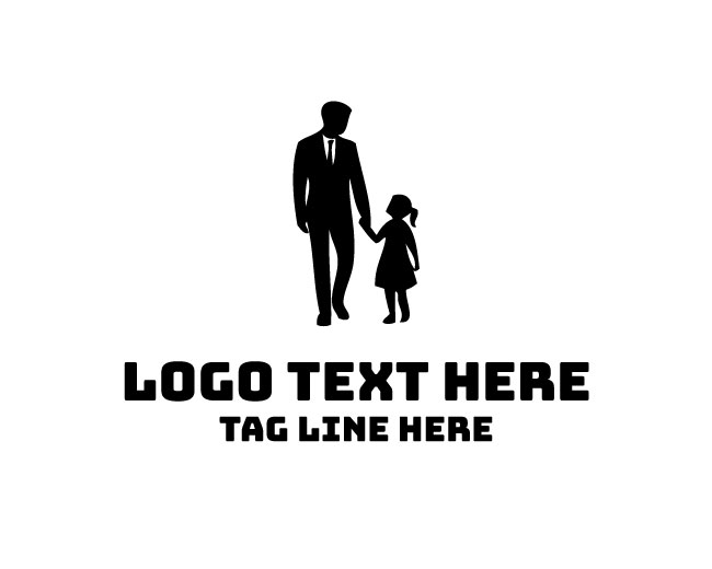 Father Daughter Family Connection Logo