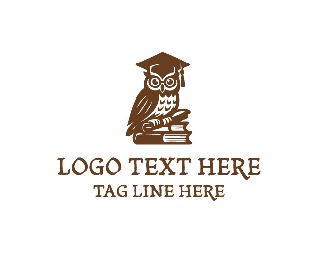 Educated Owl Learning Brand Logo