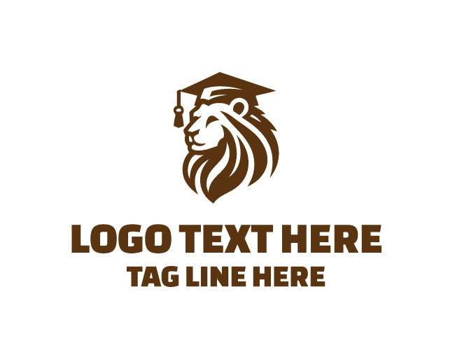 Lion Book Learning Logo