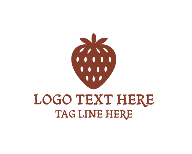 Strawberry Organic Logo