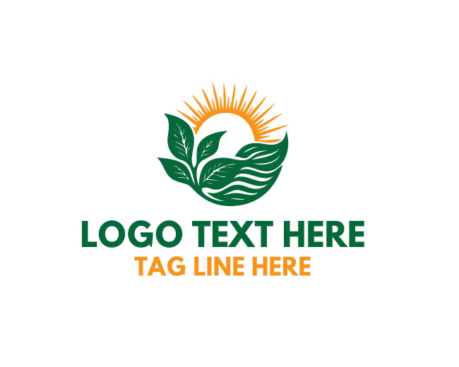Nature Leaf Sun Green Essence Logo