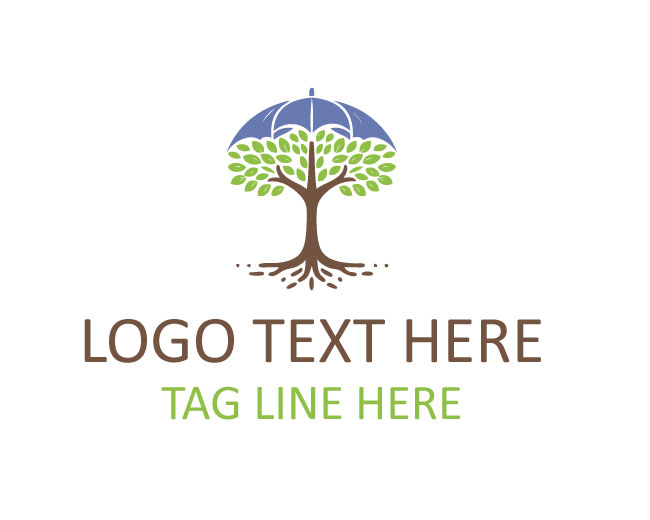 Umbrella Shelter Tree Logo