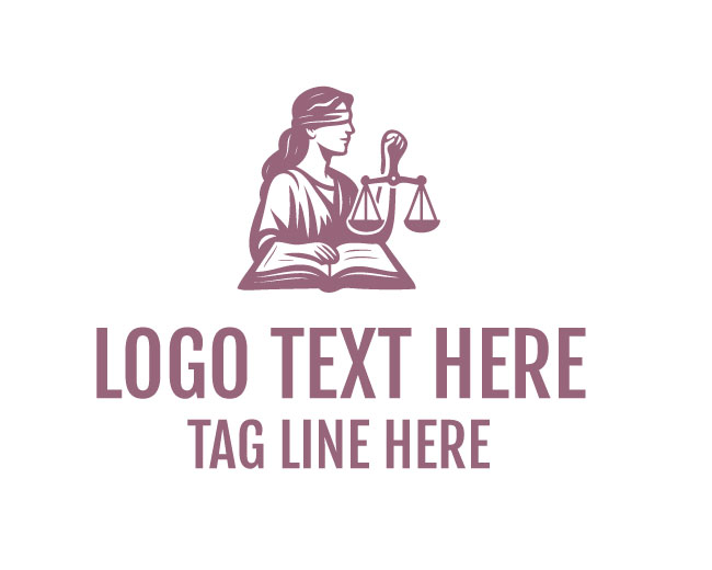 Lady Justice Book Logo