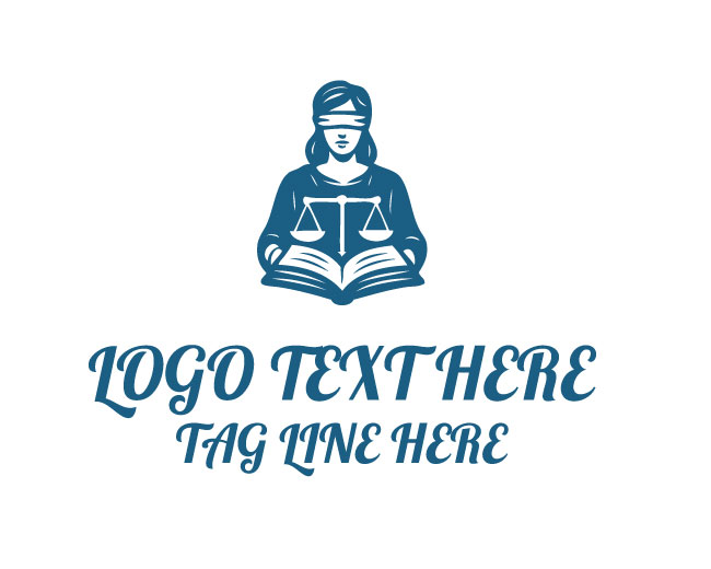 Lady Justice Modern Logo
