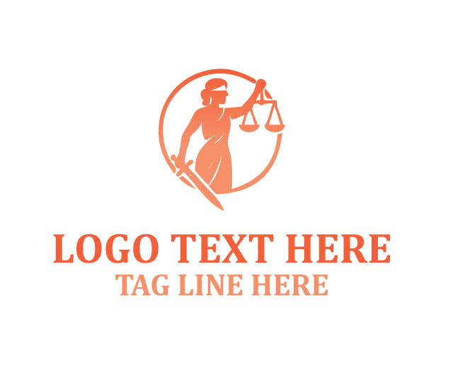 Lady Justice Circle Logo