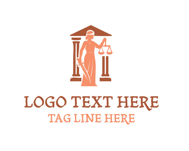 Lady Justice Pillar Logo