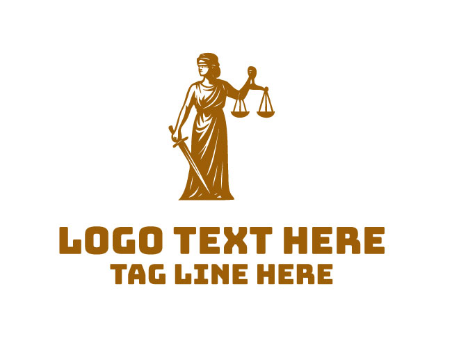 Lady Justice Scales Logo