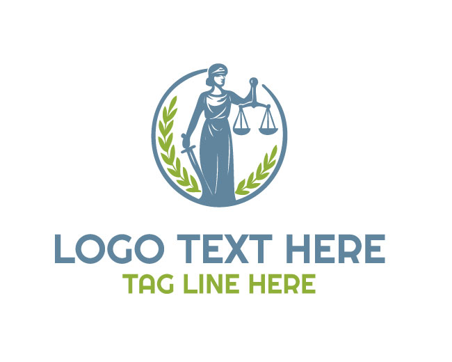 Lady Justice Sword Logo