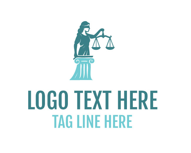 Lady Justice Pillar Logo