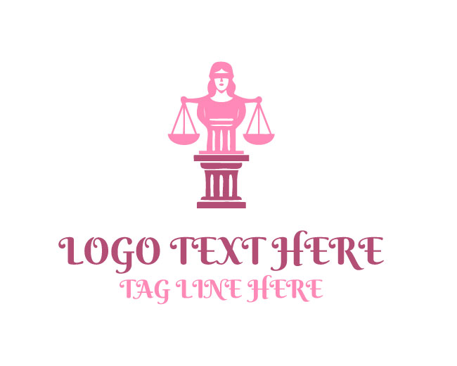 Lady Justice Law Firm Logo