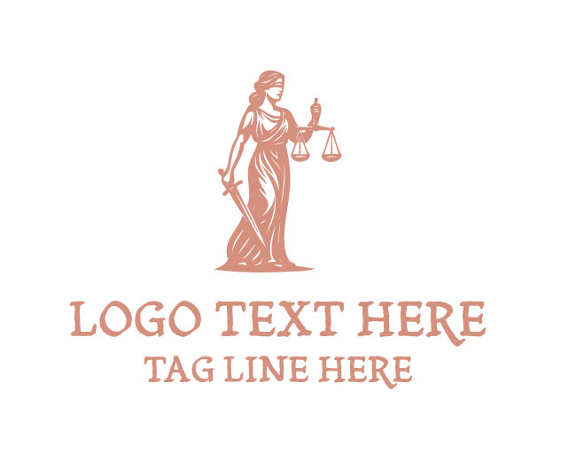 Lady Justice Sword Logo