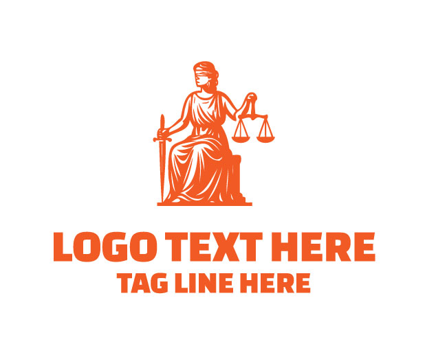Lady Justice Luxury Logo