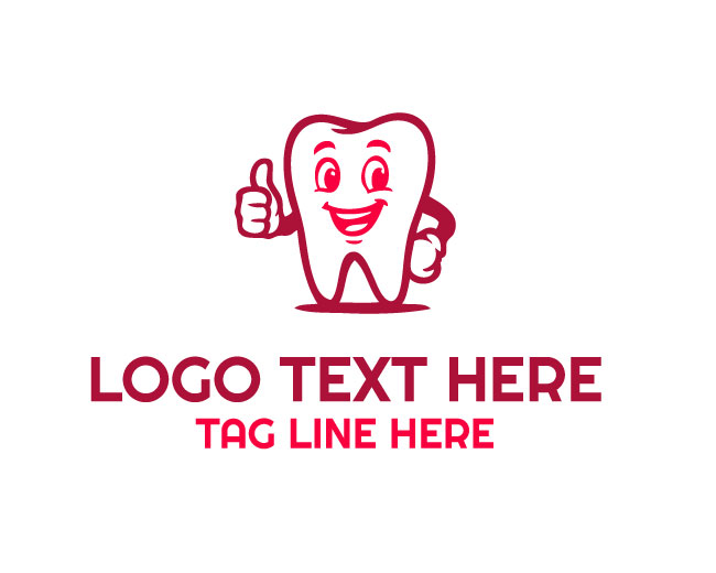 Mascot Dental Hygiene Logo