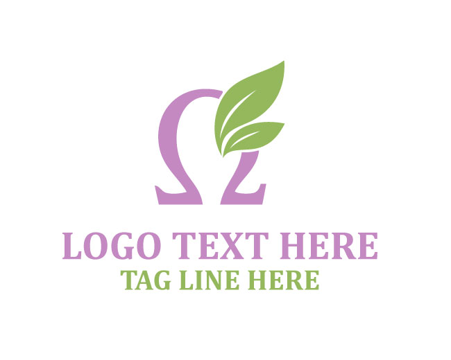 Omega Leaf Eco Energy Logo