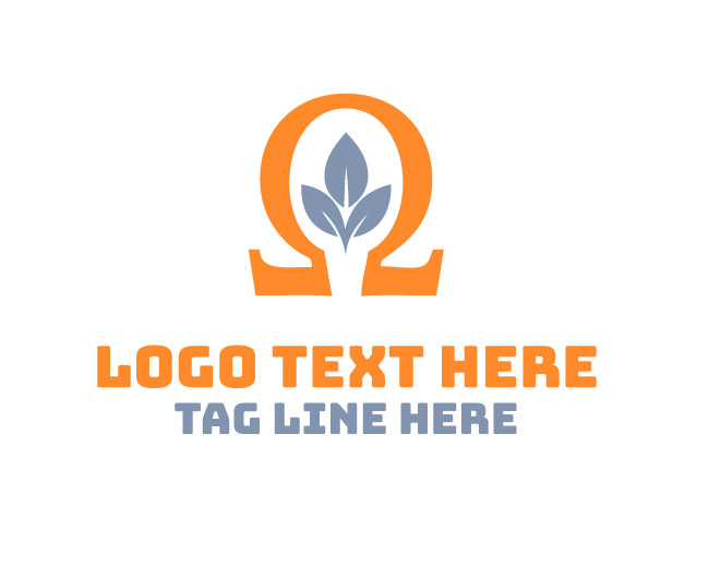 Omega Leaf Fresh Growth Logo
