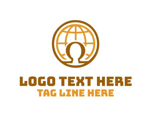 Omega Globe World Unity Logo