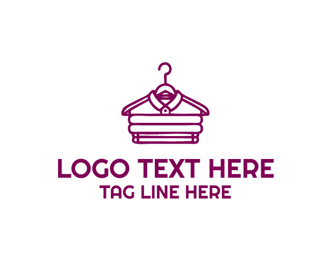 Beautiful Hanger Clothing Logo