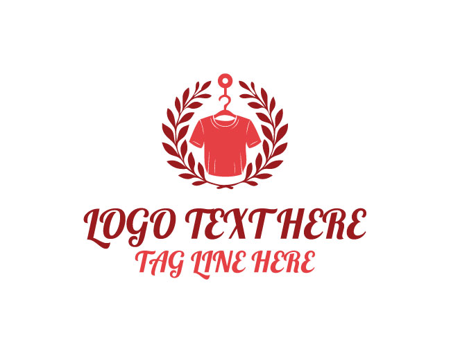 Floral Clothing Leaf Logo