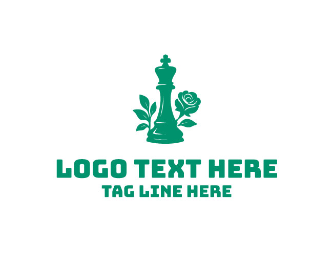 Majestic Floral King Logo
