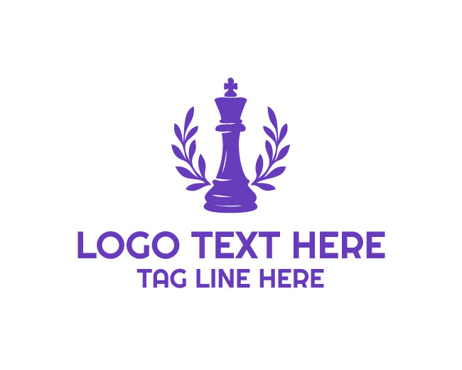Floral Royal Chess Logo
