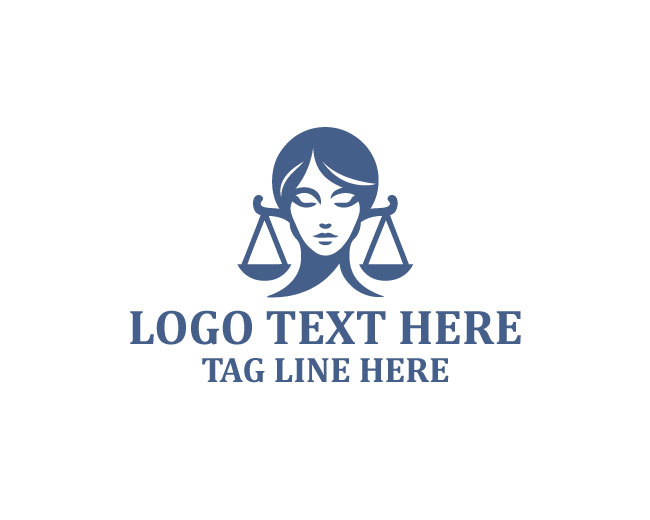 Lady Justice Scales Logo