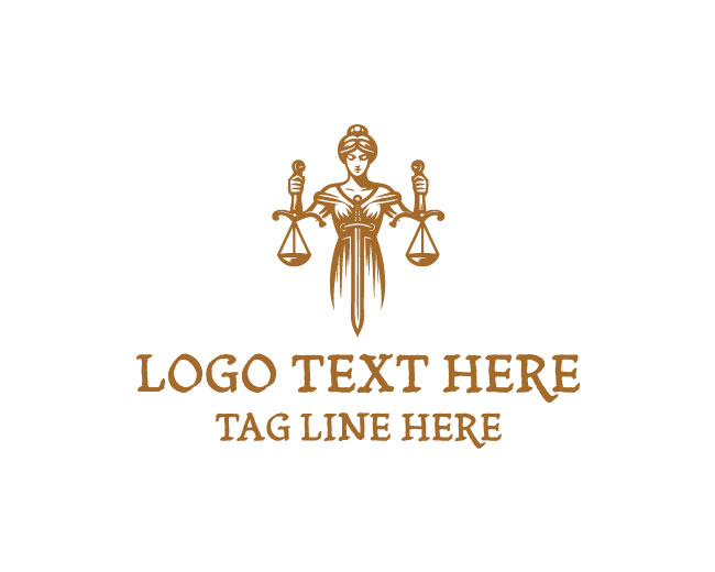Lady Justice Law Firm Logo