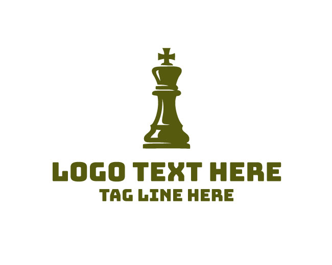  Noble King Chess Logo
