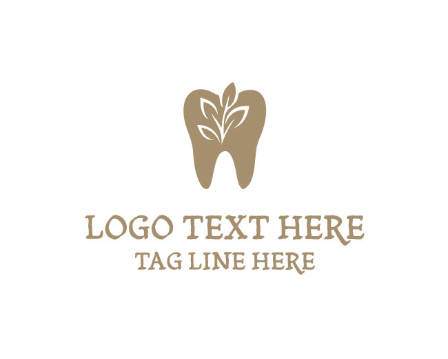 Leaf Dental Fresh Tooth Logo