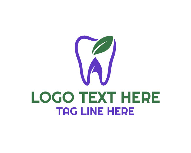 Leaf Dental Herbal Care Logo
