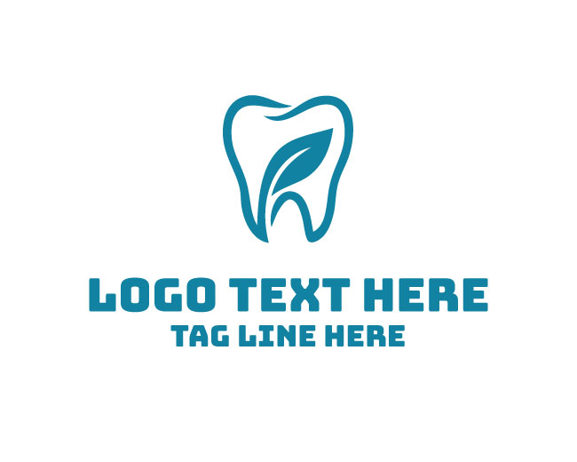 Leaf Dental Gentle Smile Logo
