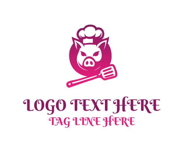 Grill Master Pig Logo