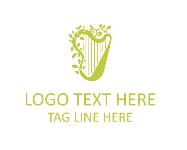 Floral Harp Logo