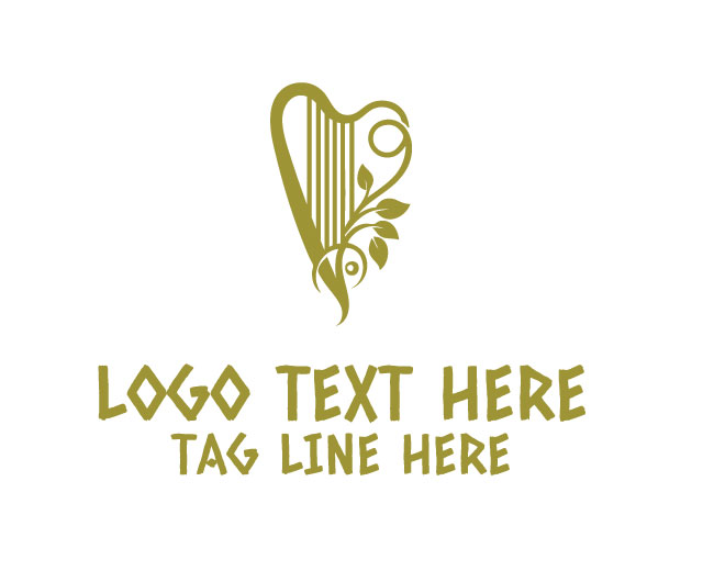 Botanical Harp Logo