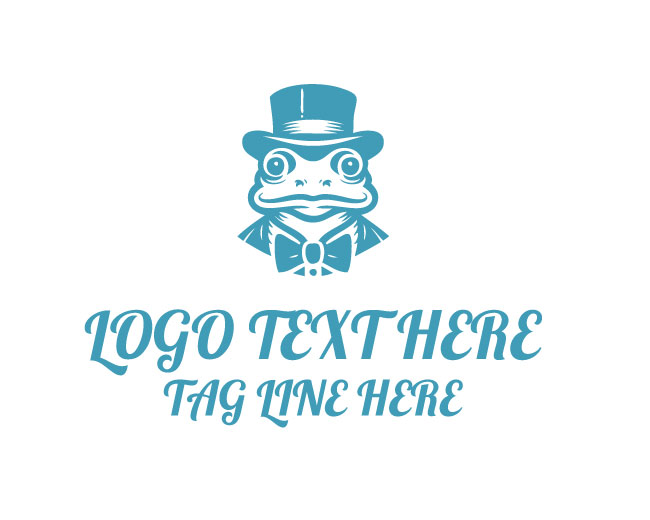  Dreamy Frog Mascot Logo