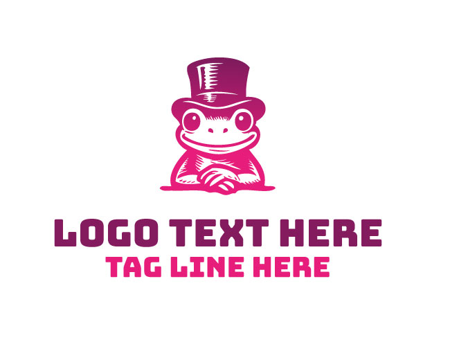  Happy Magical Frog Logo